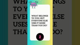 Riddle 07 #elephantbrain #braingames