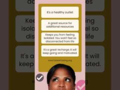 Should mom/dad join a support group?