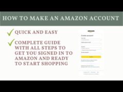 How to Create an Amazon Account in One Minute — A Quick Guide for Caregivers