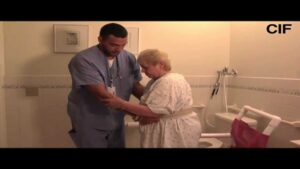 How to transfer someone to a shower
